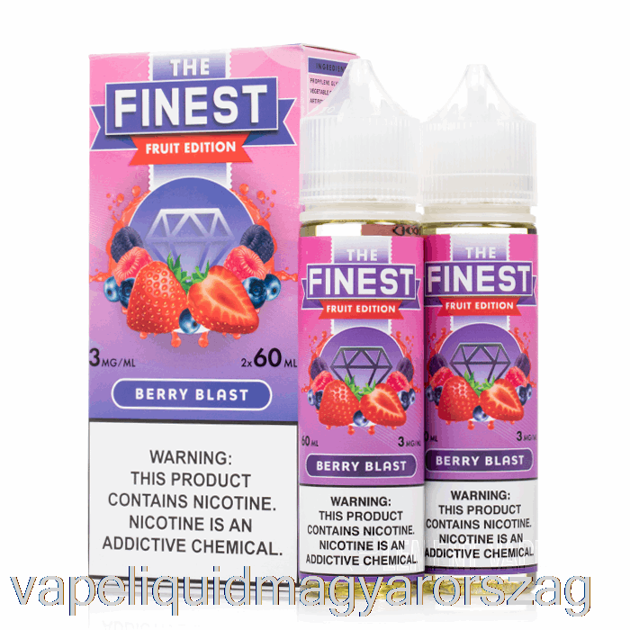 Berry Blast - A Legfinomabb Gyümölcs Kiadás - 120 Ml 0mg Vape Folyadék